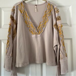 Free People HippieChic Boho Blouse